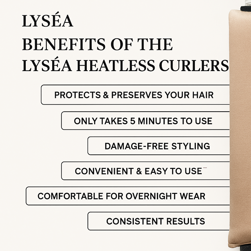 LYSÉA Heatless Curling Rods