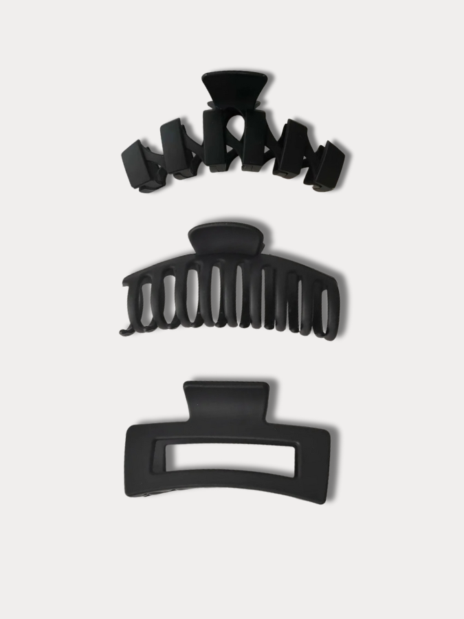 Claw Clip 3pc Set