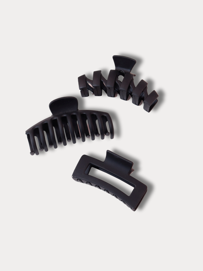 Claw Clip 3pc Set