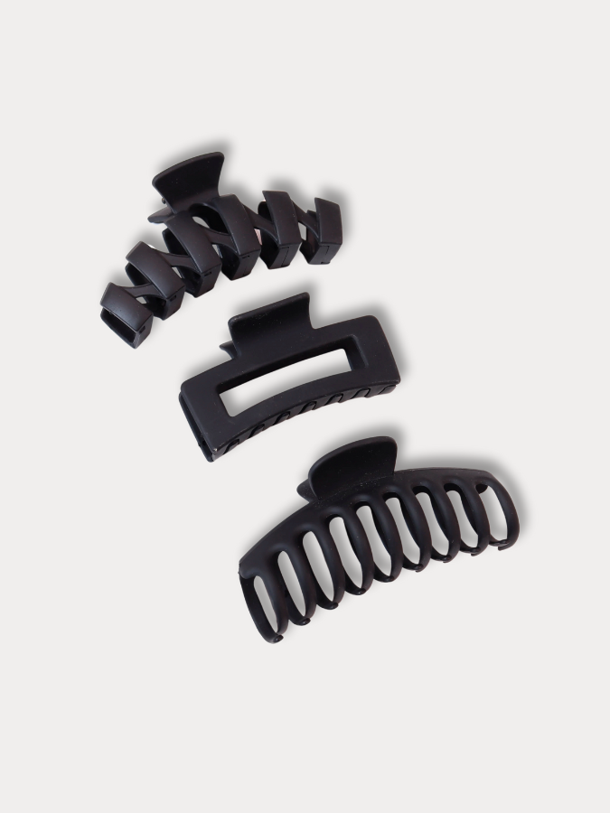 Claw Clip 3pc Set